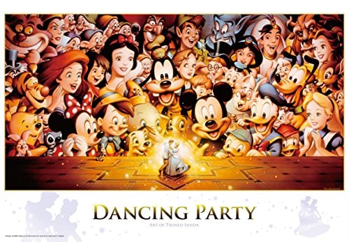 1000ピース ジグソーパズル ディズニー Dancing Party(51x73.5cm)