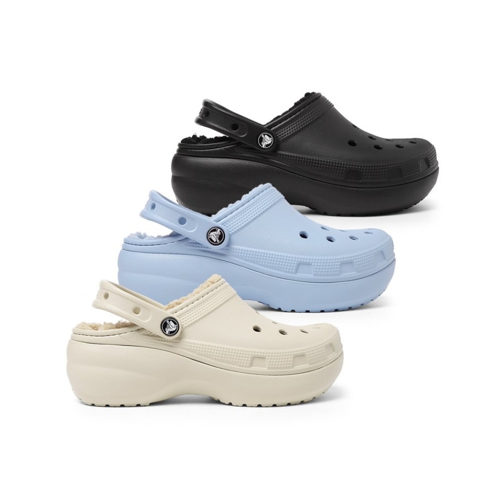 3種類のクロックス厚底クロッグレディース 8,331円