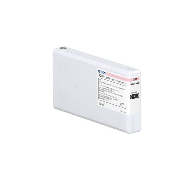 EPSON エプソン SC33VLM20 インクカートリッジ ビビッドライトマゼンタ (純正品) 8,322円