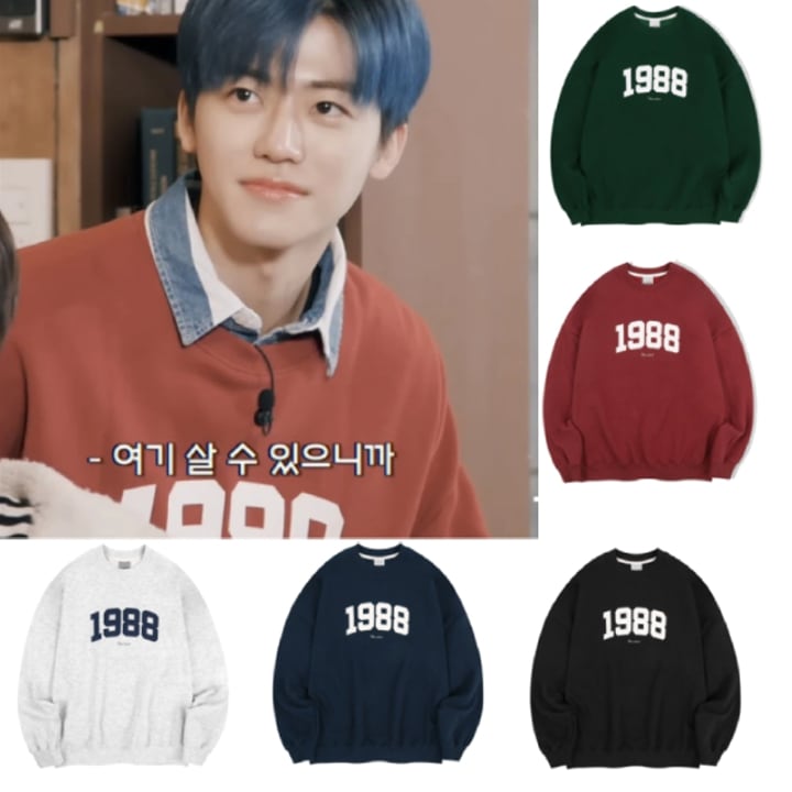 [NCT Dream ジェミン 着用]オーバーフィット 1988 セーター シャツ 5color/NCT