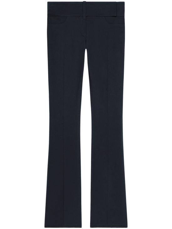 COURREGES Women Straight Pants 125CPA316PL0178 7075 NAVY