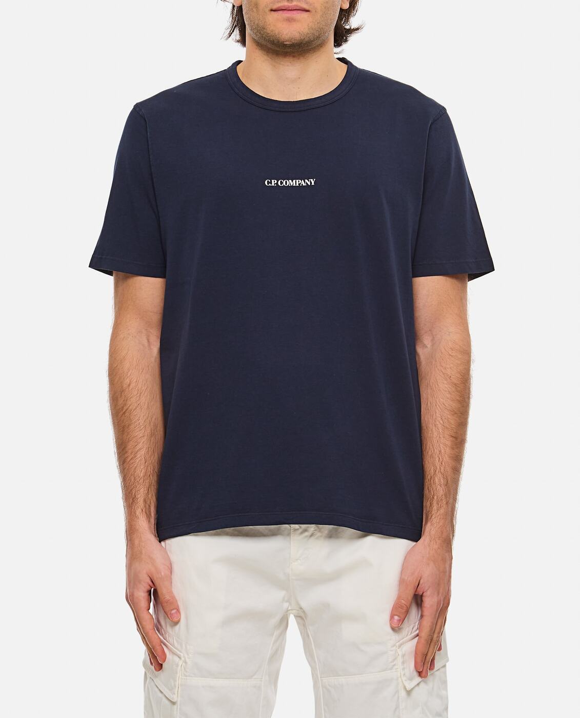 18CMTS085A005431G888 ブルー 春夏2025 Tシャツ メンズ ia