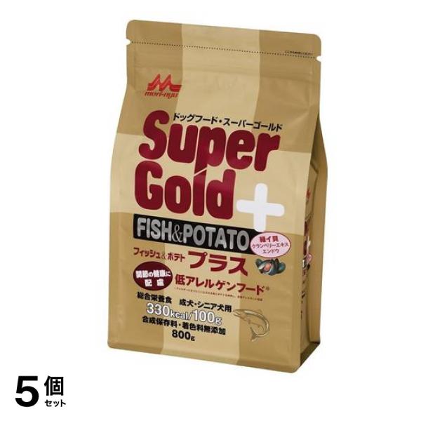 森乳 フィッシュ&ポテト プラス 関節の健康に配慮 800g 5個セット