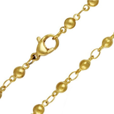 3.5mmゴールドミリタリーチェーン ネックレス 首飾り アクセサリー 鎖 単品 サージカルステンレス316L 短い 短め 金色 プレゼント ギフト 男性 女性 シンプル stc00ncb082xx