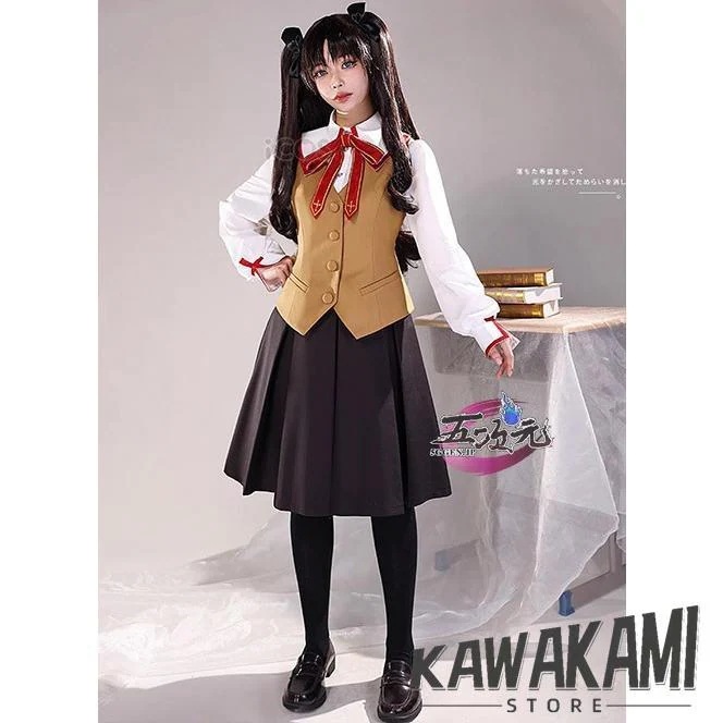 ICOS　Fatestay night　遠坂凛　制服　コスプレ　衣装1131