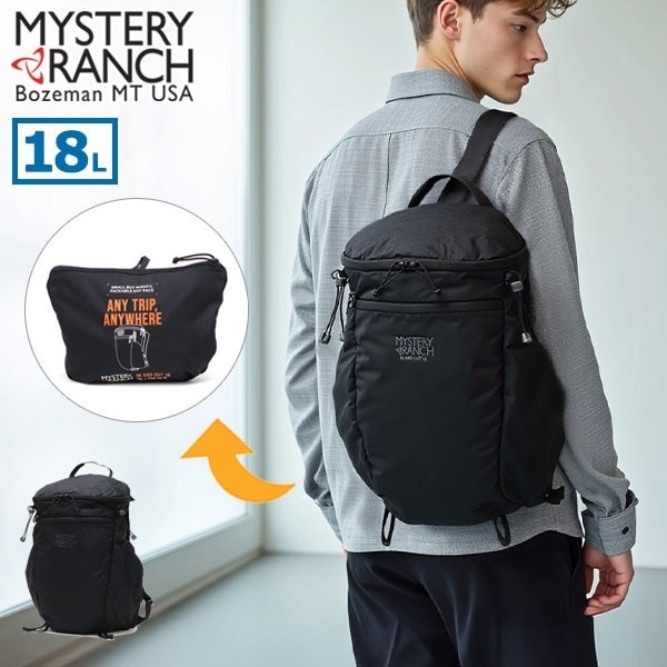 日本正規品 リュック メンズ レディース 大容量 ブランド バッグ カジュアル スポーツ おしゃれ 旅行 大きめ 軽量 A4 18L IN & OUT 18