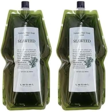 【2個セット】ルベル ナチュラル ヘアソープ ウィズ SW(シーウィード) 1600ml l詰替え