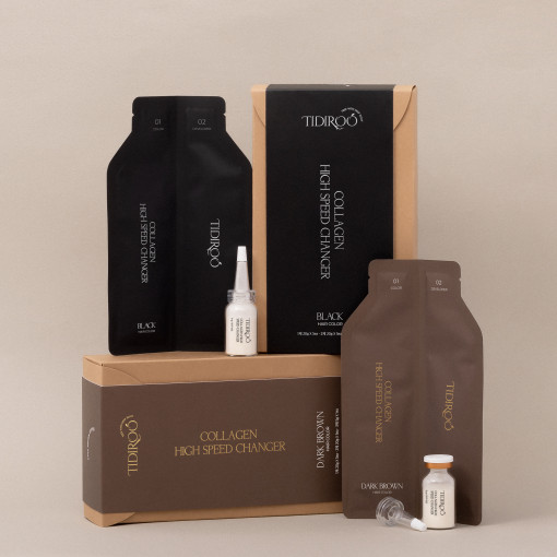 ティディル コラーゲン ハイスピードチェンジャー お急ぎ便 1分白髪染め 約5回分