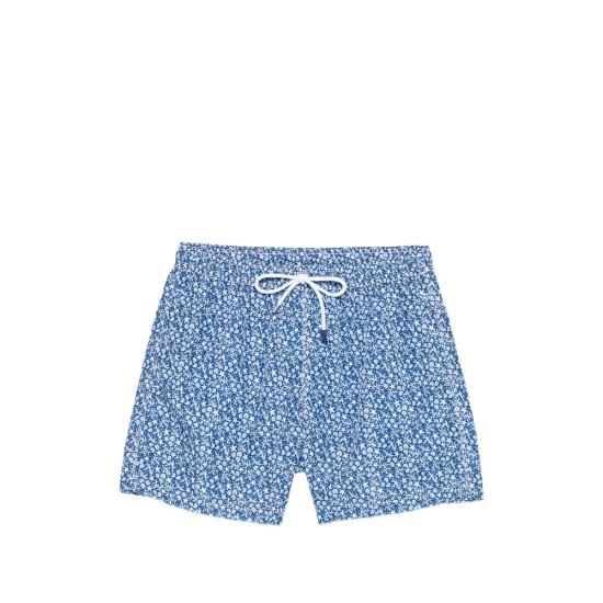 FEDELI Men Swim Pants TU000318 F63 44 BLUE WHITE