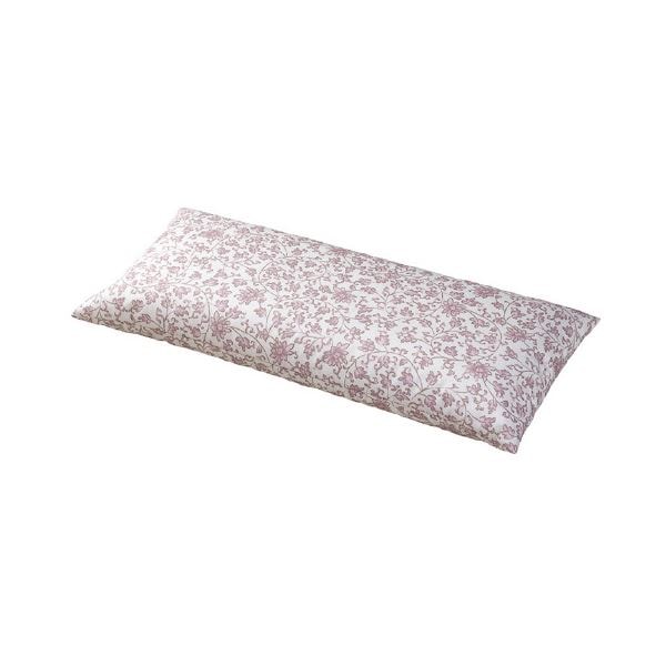 （まとめ）ふっくら差し込みクッション パープル(×2セット)