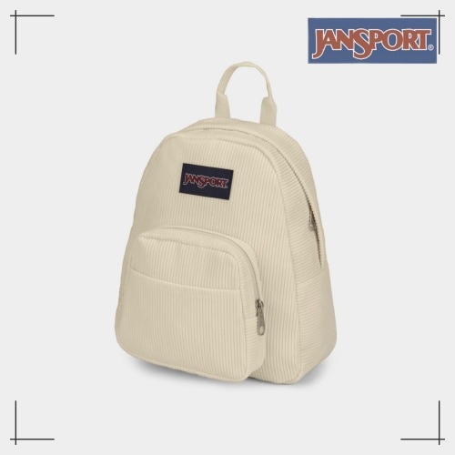 JANSPORT公式 ハーフパイント コーデュロイ ミニバックパック COCONUT おしゃれ 男女兼用