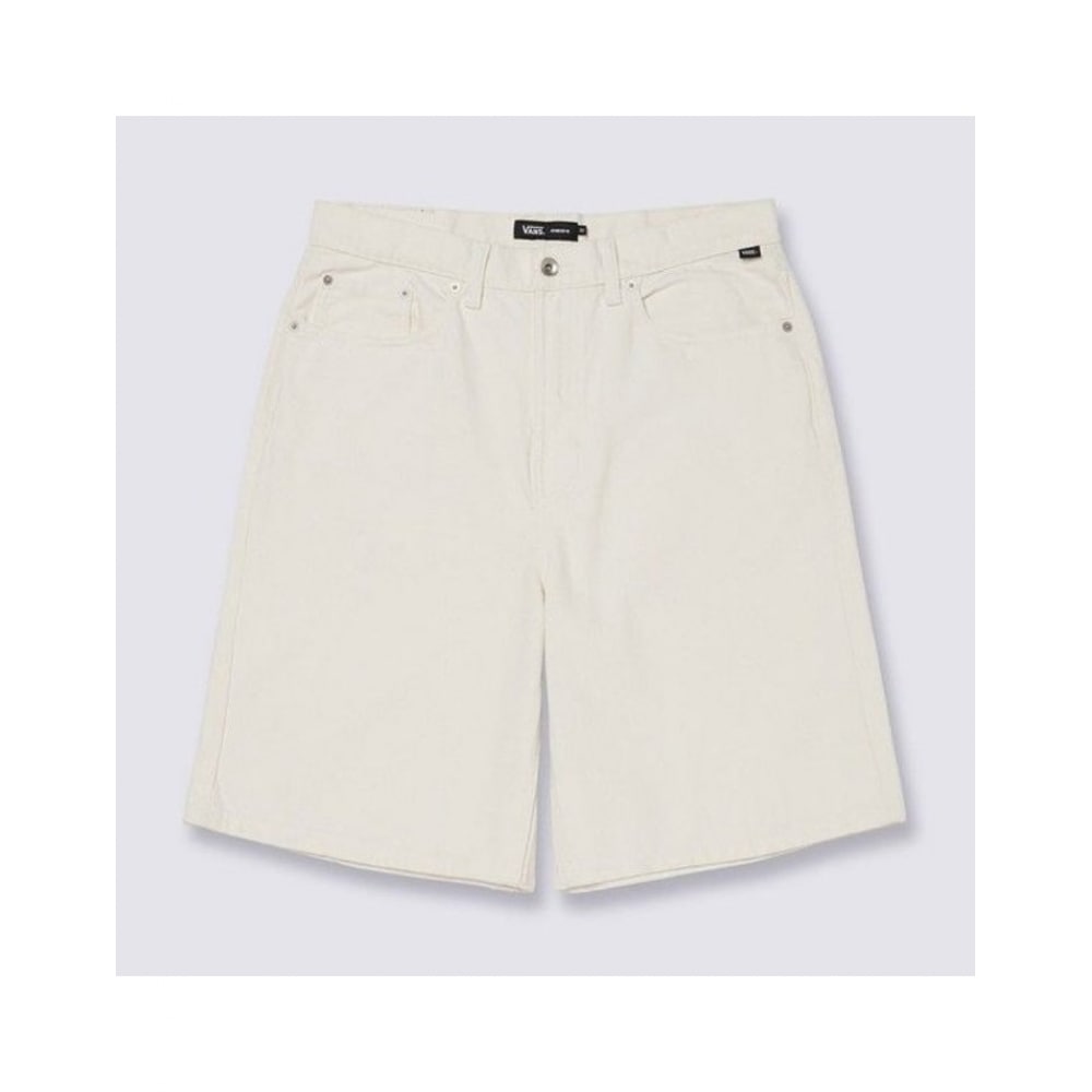 バンズ チェック-5 パギ デニム ショーツ マシュマロ VN000C9VFS8