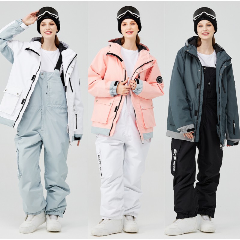ウィンタースポーツ スノーボードウェア スキーウェア スノボウェア スキー 上下セット 男女兼用 撥水防風 保温 雪遊び 暖かい