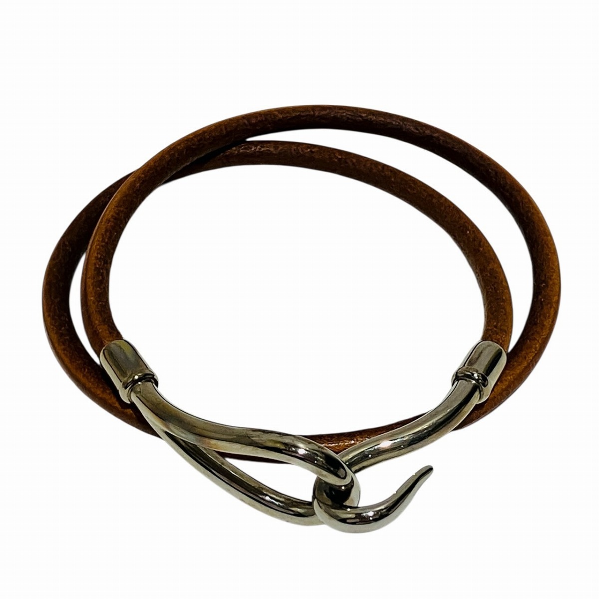 エルメス ジャンボ ブレスレット　アクセサリー 総重量約12.4g 約38cm レディース 中古