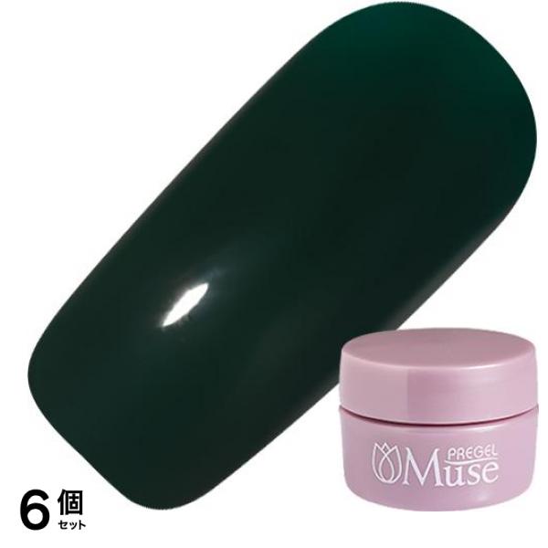 PREGEL(プリジェル) ミューズ M389 ダークアッシュエバーグリーン 3g 6個セット