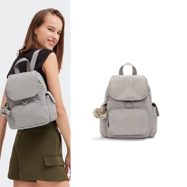 【Kipling】 キプリング バックパック 旅行バッグ シティパック ミニ KPABA01 GRGR