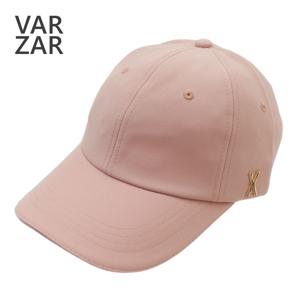 バザール VARZAR Gold stud over fit ball Cap スタッズ ロゴ 帽子 韓国 K-POP 芸能人 アイドル 愛用 小顔 深め 265-001898-013