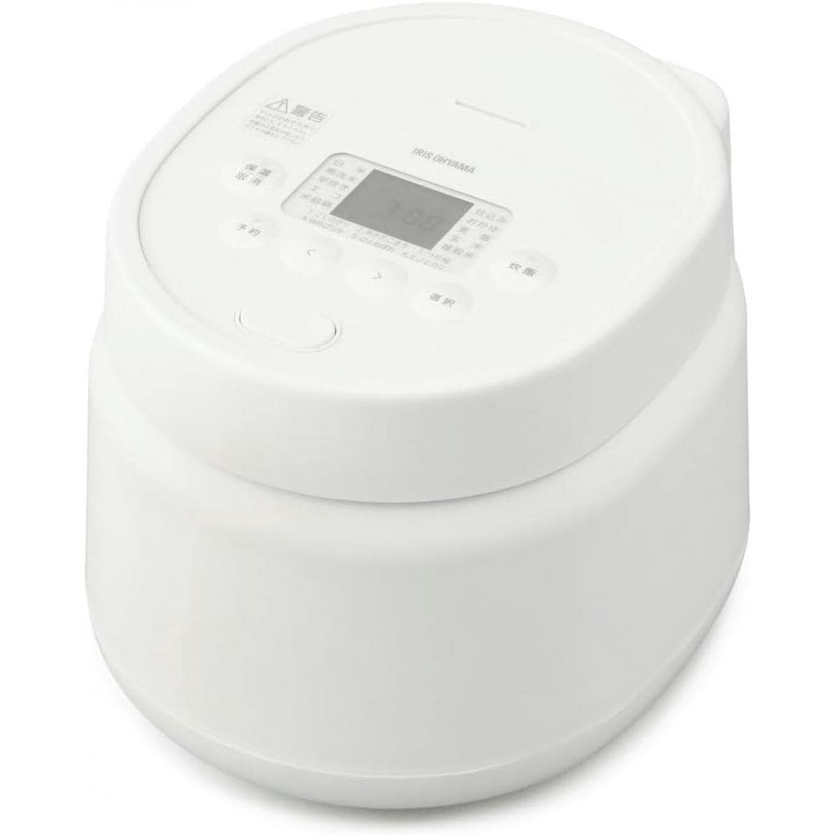 【在庫有・即納】 アイリスオーヤマ 炊飯器 3合 一人暮らし マイコン式 蒸気筒レスでお手入れ簡単(2点のみ) 50銘柄炊き分け エコモード ホワイト RC-MSA30-W