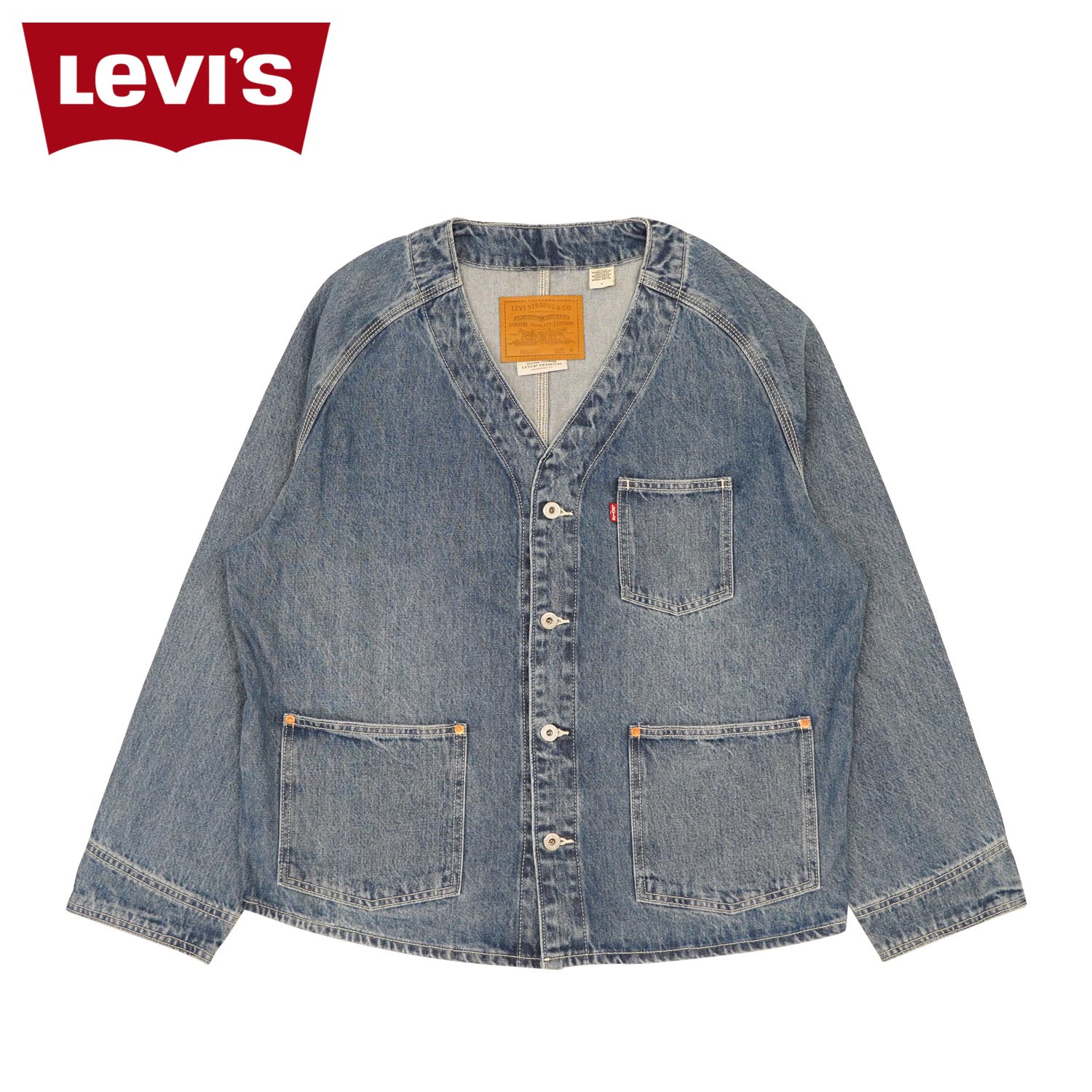 デニムジャケット ジージャン Gジャン トラッカージャケット アウター メンズ ボクシーフィット A7139-0000 14,454円