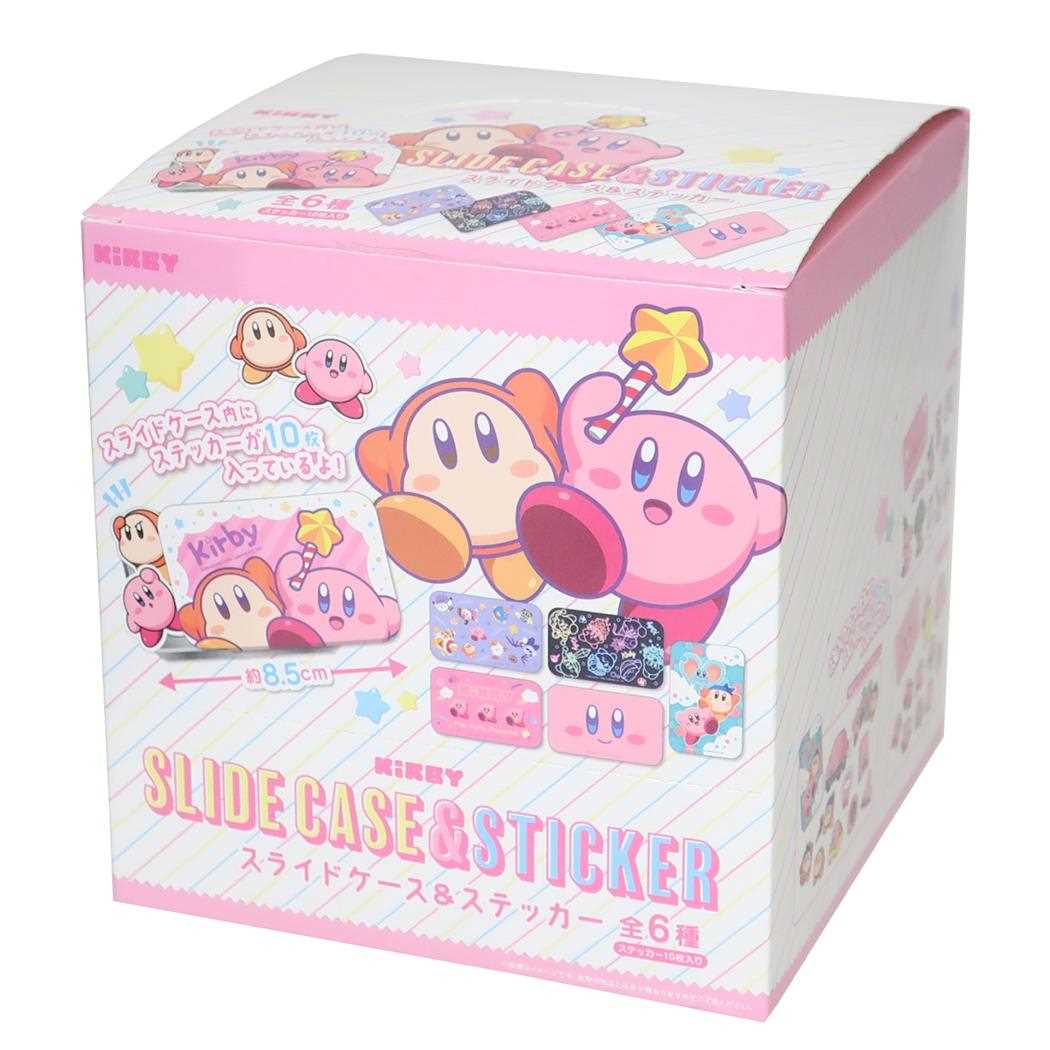 星のカービィ ステッカーセット スライドケース＆ステッカー 10枚入り 全6種 12個入セット