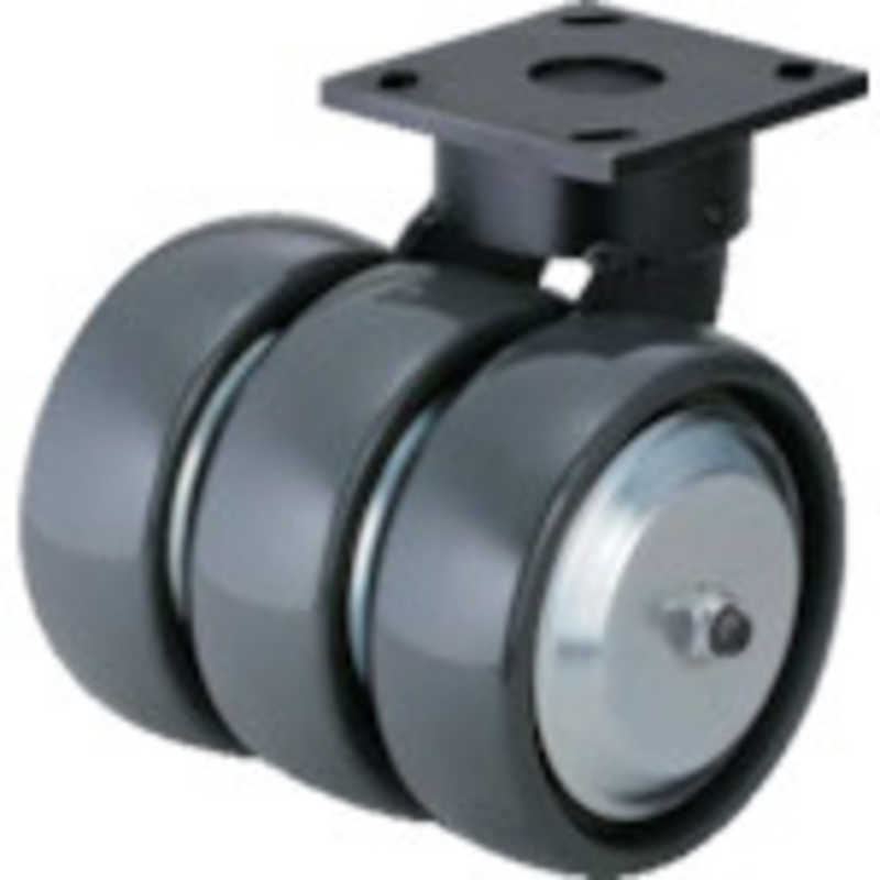 スガツネ工業　ダーコ3輪タイプキャスター(200-025-060)　SUG-31-KP3406-PSE