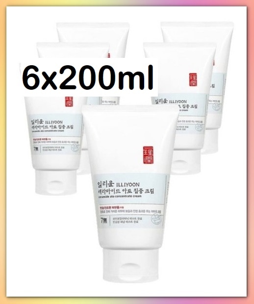 [ILLIYOON]Ceramide Skincare Ato Concentrate Cream 200ml 6pk