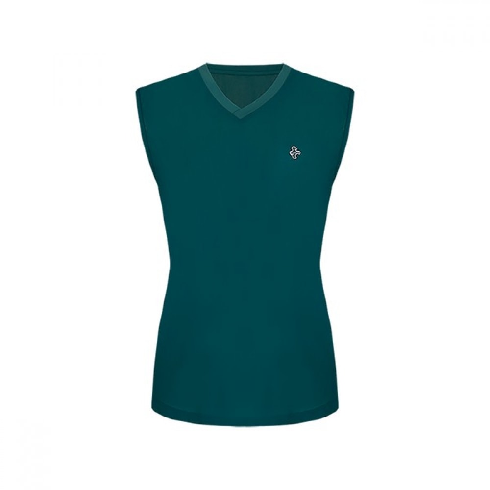 (ルイカステル) 女性用クールメッシュスポーツノースリーブTシャツ