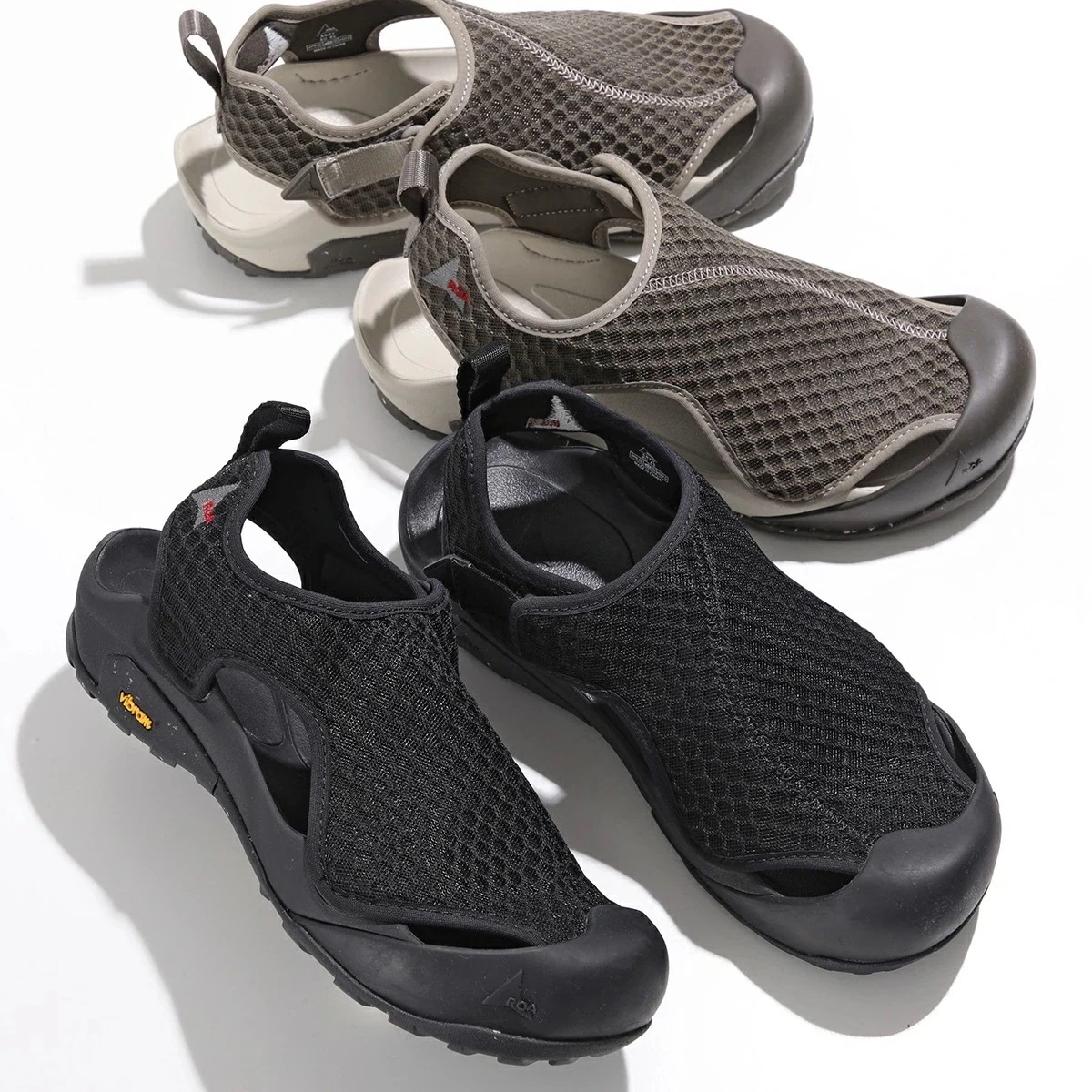 ROA ロア サンダル Arpy アルピー NBUW111 メンズ メッシュ ベルクロ vibram ビブラムソール ロア シューズ 靴 カラー2色
