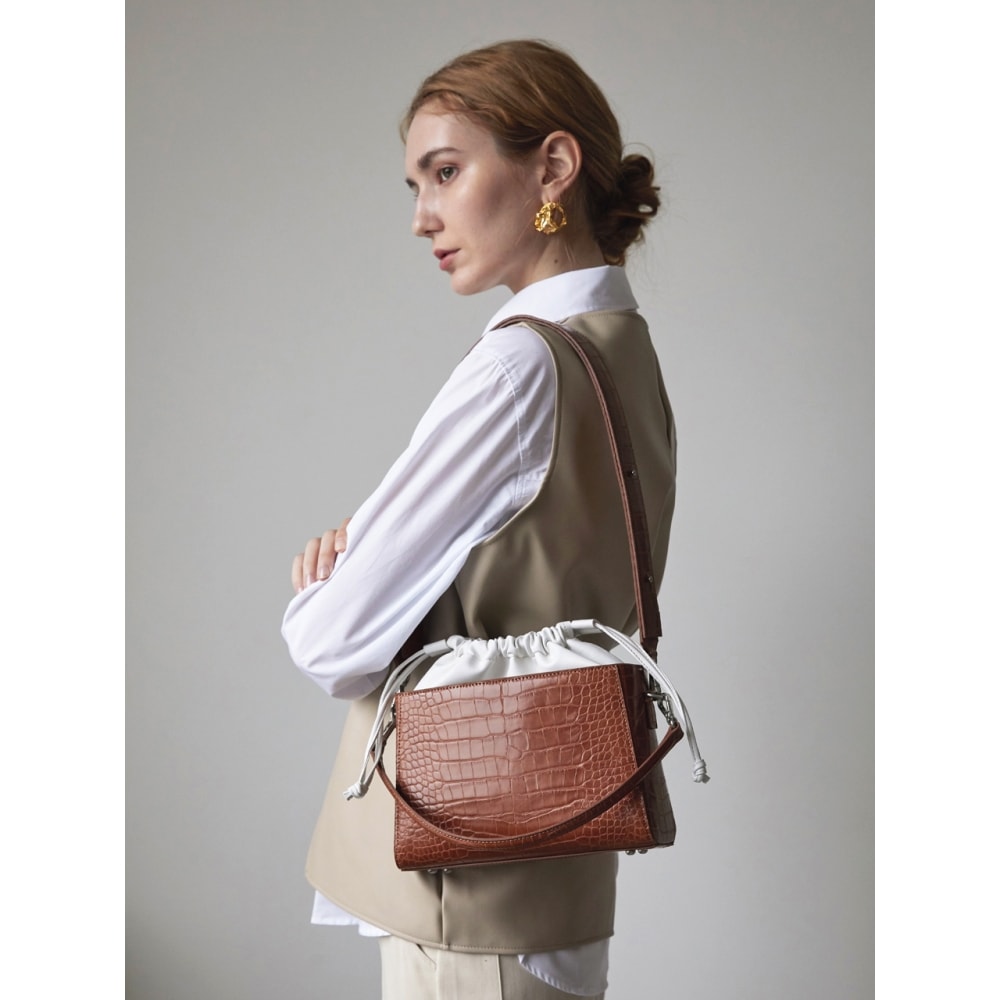 SEMICODE Tiam バッグ - キャメル