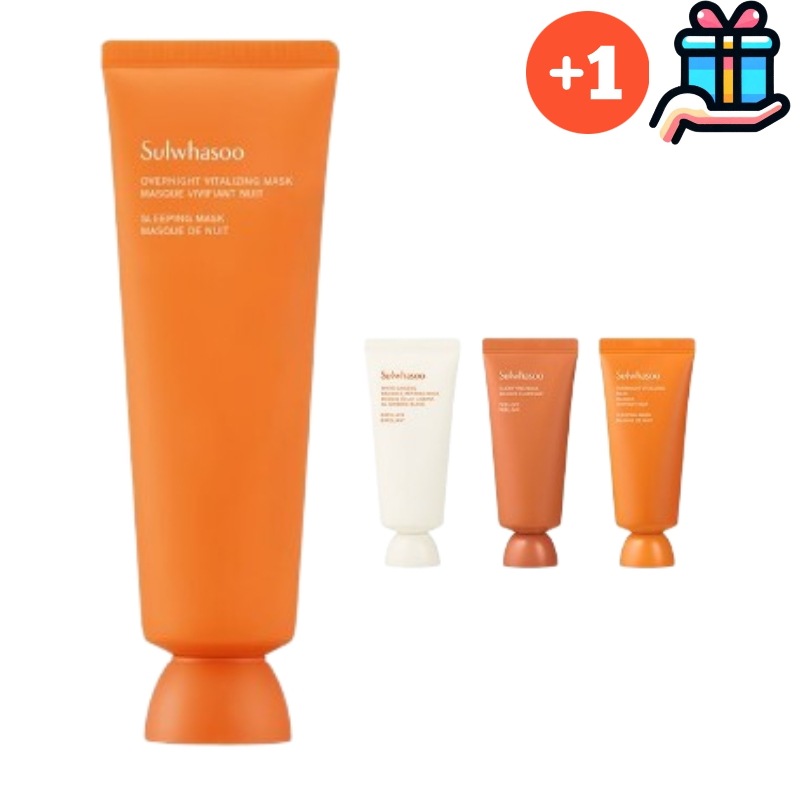 [韓国人気1+3] スリーピング 顔パック 女潤パック 120ml 追加贈呈 (+女潤パック 玉用パック 白参パック) 乾燥肌 栄養 水分 スクラブ 角質 韓国コスメ スキンケア 老廃物除去 持続