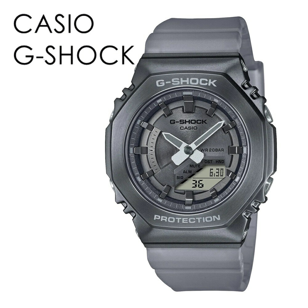 プレゼント G-SHOCK Gショック 彼氏 彼女 おしゃれ かっこいい メタル素材 ソリッド 大人コーデ カジュアル ジーショック カシオ メンズ レディース 腕時計 手表 アナデジ gm-s210