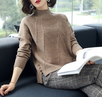 デート モテコーデ トップス セーター スリム 細身 編み込み かわいい 可愛い きれいめ シンプル カジュアル 上品 おしゃれ お洒落 かっこいい 可愛い 女子 こなれ感 ラフ