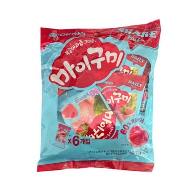 オリオン マイグミ 6P 桃味 259.2g x 12個