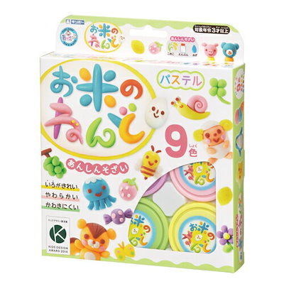 他サイト： ギンポー お米のねんど パステル 9色セットの商品画像