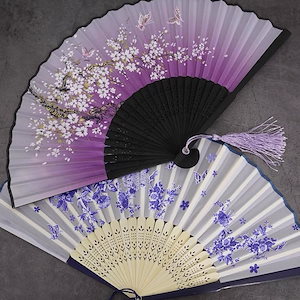 【1点ご購入 で10点プレゼントいたします】一笑扇扇子扇子ダンス中ダンス折りたたみ小型竹扇子を持ち歩く