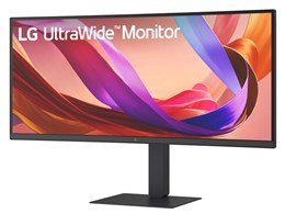 LGエレクトロニクス KVMスイッチ USB Type-C対応 34インチ3440×1440 21:9曲面型ウルトラワイドモニター 34U650A-B [34インチ]