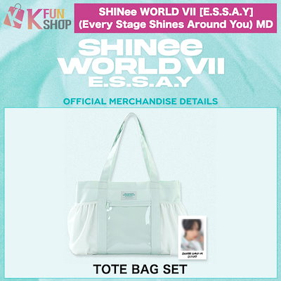 SHINee SW7 トートバッグ Qoo10] SMエンターテインメント 即日[TOTE BAG SET] SHI