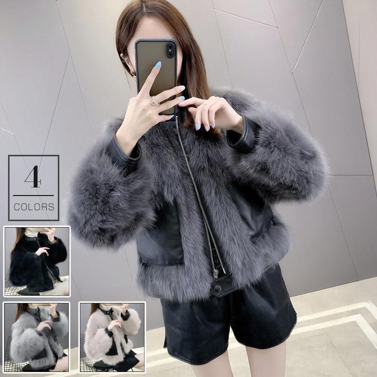 新作登場 秋冬 レディース ファーコート 毛皮コート レディースコート フェイクファー アウター ジャケット　暖かい 　通勤　レディースアウター