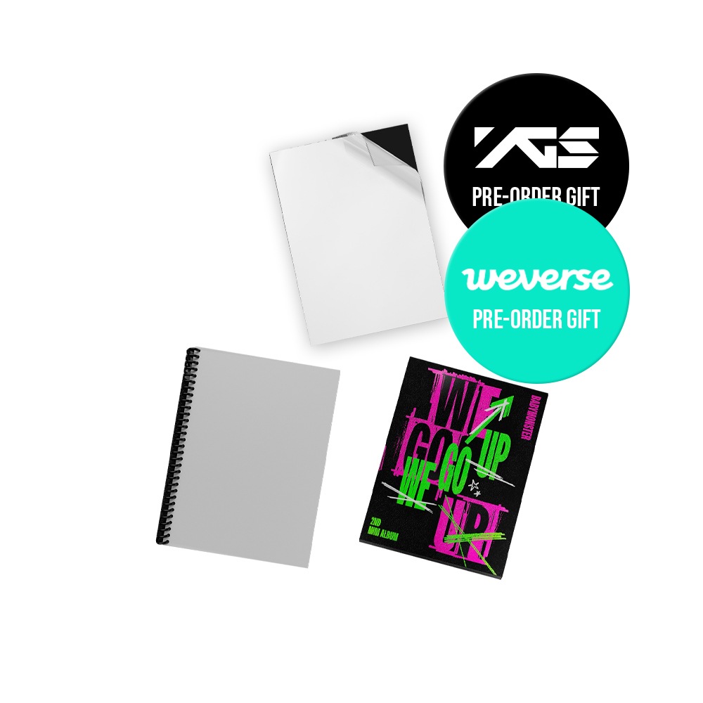 【ONLINE特典選択】 BABYMONSTER - WE GO UP / Photobook ver / アルバム3種セット / YG OFFLINE / WEVERSE