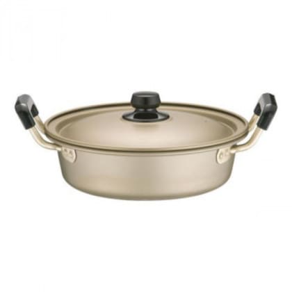 アカオアルミ しゅう酸 実用鍋 浅型(硬質) 20cm AZT8802