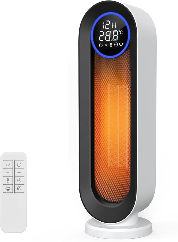 電気ストーブ 節電対策 暖房器具 省エネ 自動首振り 電気ヒーター LED大型ディスプレ タイマー機能 セラミックファンヒーター おしゃれ 800W/1200W パワー 即暖 電気ファンヒーター スリ