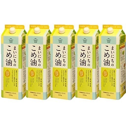 三和油脂 まいにちのこめ油 1500G 5本セット みづほ こめ油 リニューアル 米油