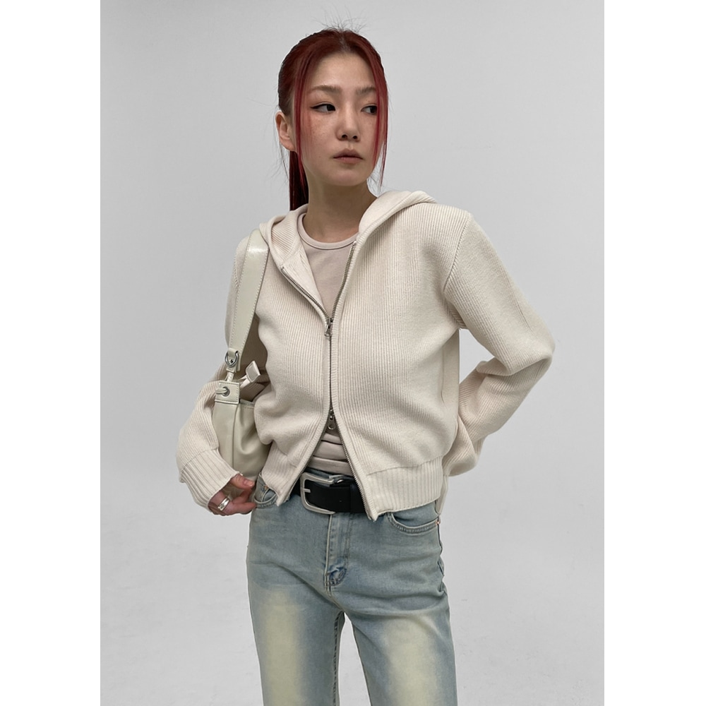 ブラックアップ [MADE] ガレンズパーカーニットジップアップ（スタンダードver.）