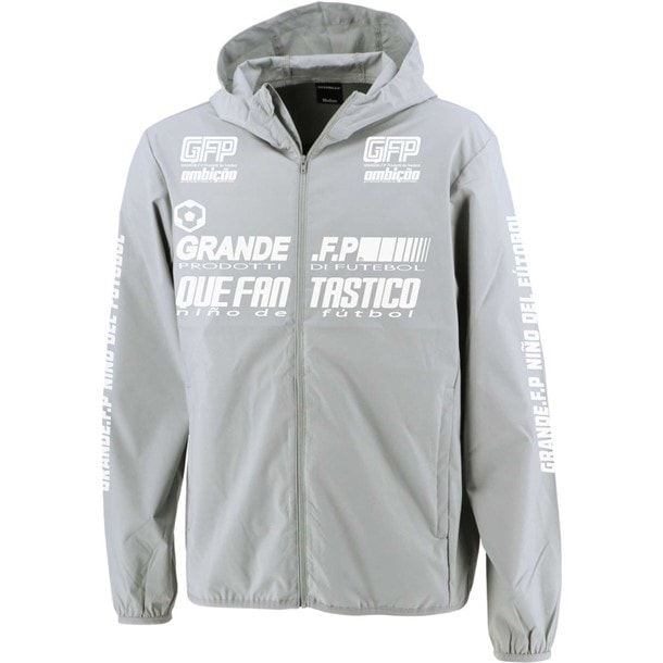 グランデ grande GRFPドライストレッチZIPパーカーJKT フットサルピステシャツ (gfph21505-1401)