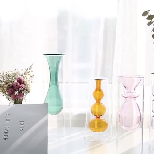 【送料込】 【新室内用品】韓国製snsカラス花瓶北欧フレミウム室内花瓶9種類ガラスキャンドルホルダーレトロ透明花 その他
