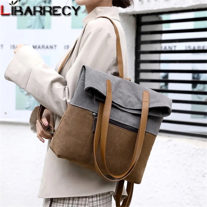 2020新しい多機能の女性のバックパック高品質キャンバスの女性のショルダーバッグ高級デザイナーの女性のバッグmochilasデmujer