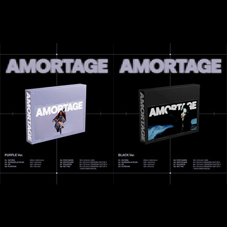 [未開封新品] バージョン選択指数 (JISOO) - Mini Album [AMORTAGE] EXCLUSIVE EDITION