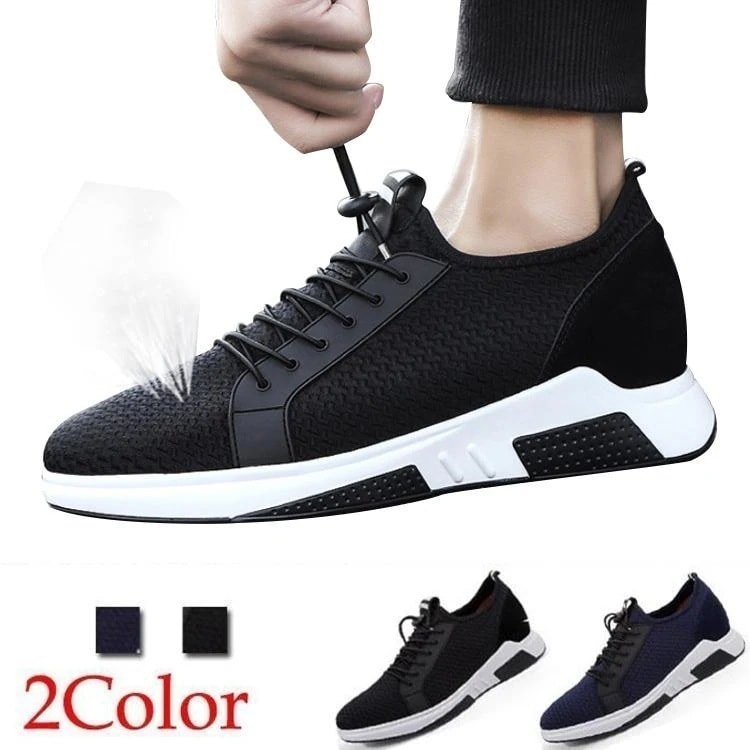 【2点購入で150OFF】【夏日限り激安SALE】春夏シークレットシューズ 厚底 身長アップ8cm UP 6cm背が高くなる メンズ スニーカー 厚底シークレットシューズ インヒール 快適 カジュアル