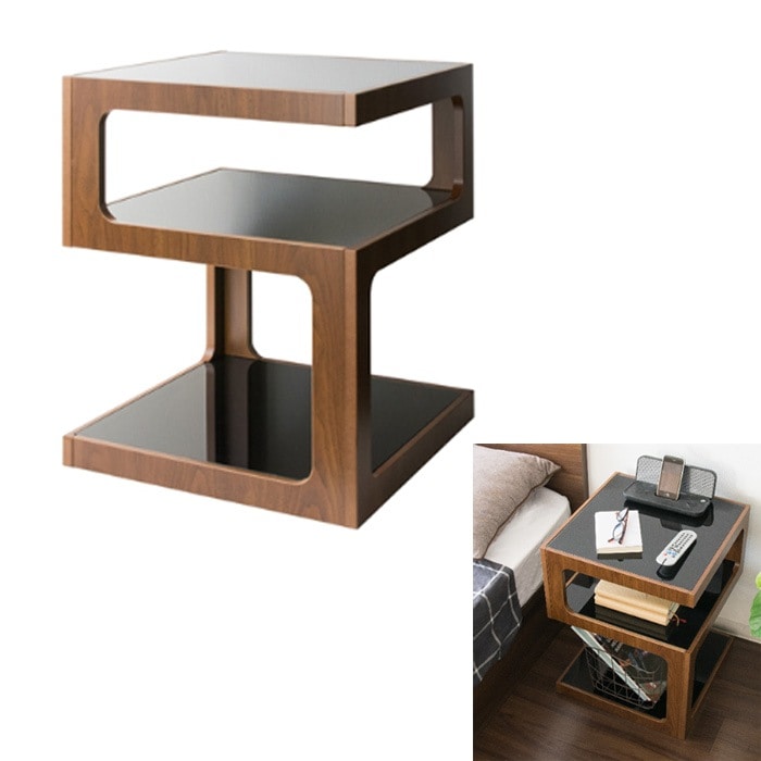 サイドテーブル ARCA アルカ ST-403-BR ブラウン