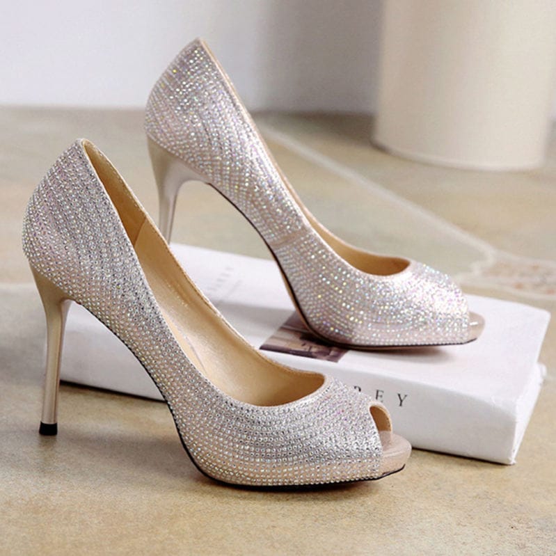 1000円OFFクーポン レディース ヒール8cm パンプス 疲れない 歩きやすい 履きやすい 痛くない コンフォート 結婚式 オープントゥ 歩きやすい OL 二次会 成人式 キャバ ピンヒール 靴